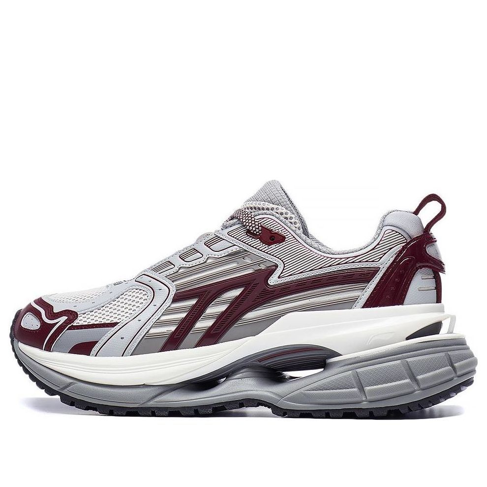 Li-Ning Starlit 5 'Grey Red' AGCT351-4 sold by KicksCrew