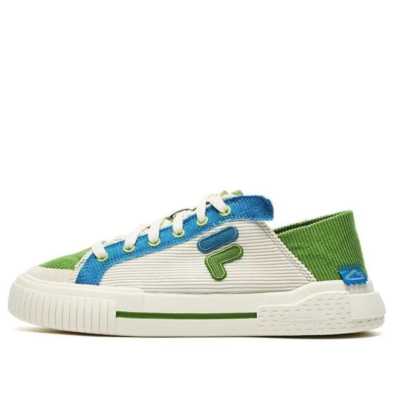 (WMNS) FILA FUSION Wallride DX Skate Shoes 'Green White Blue' T12W242103FPM sold by KicksCrew
