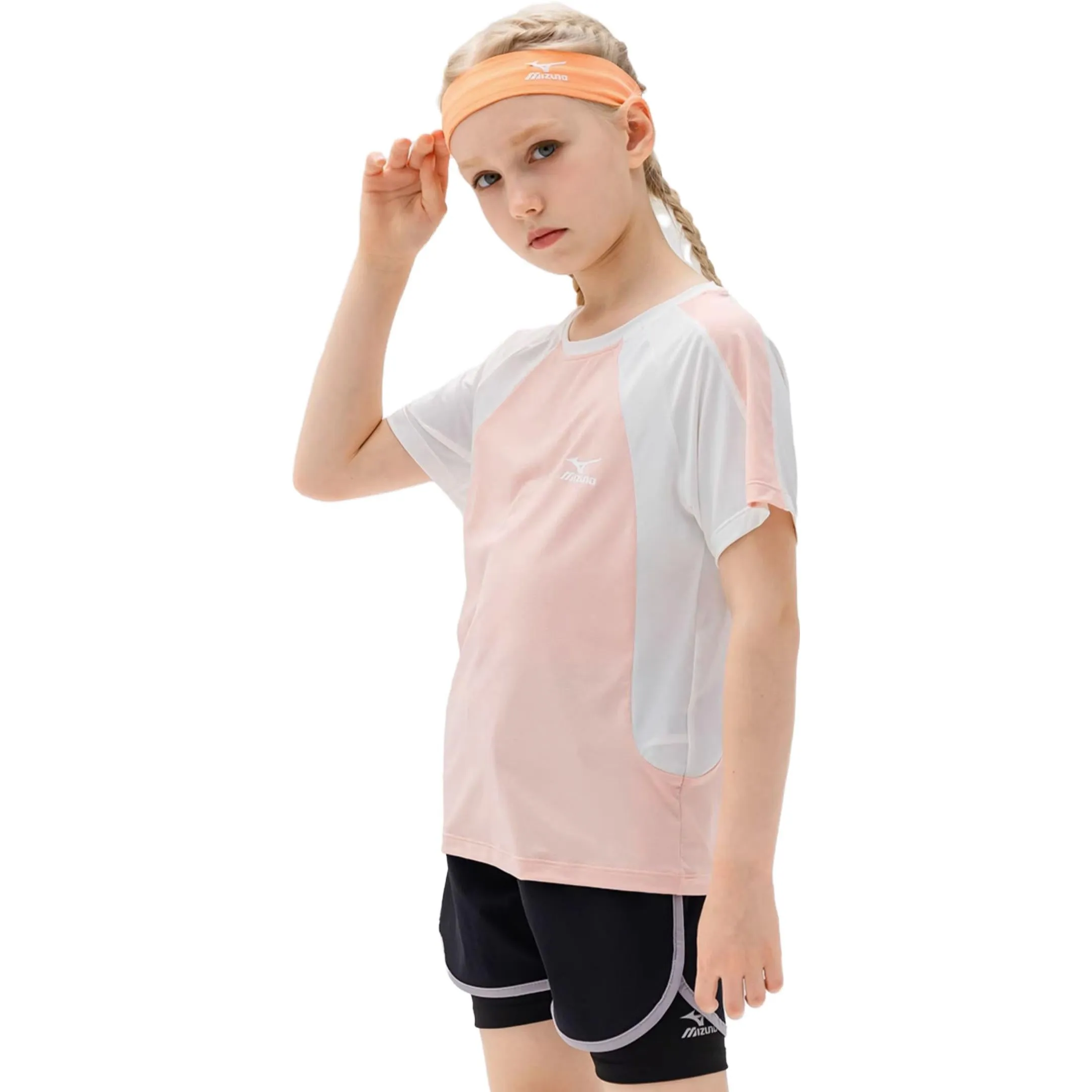 (GS) Mizuno Casual T-shirt 'Pink' T5010 sold by KicksCrew product image thumbnail 3