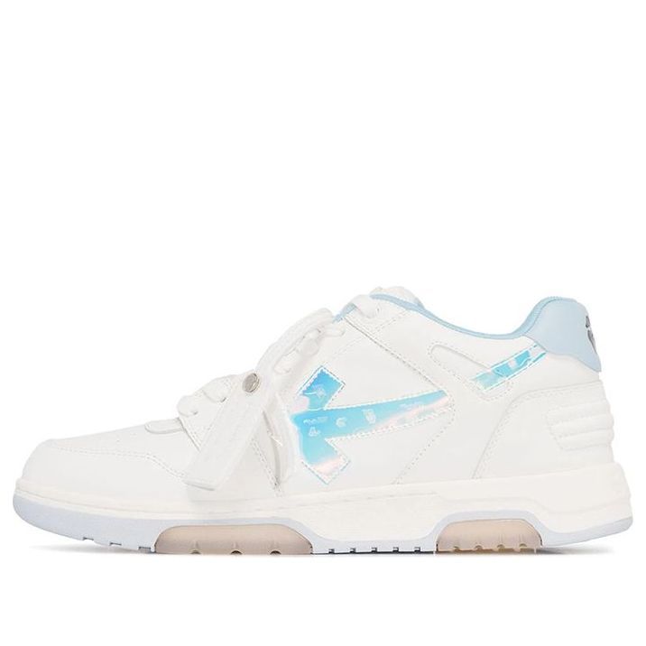 Off-White Out Of Office Low-Top Sneaker 'White Blue' OMIA189F21LEA0030181 sold by KicksCrew