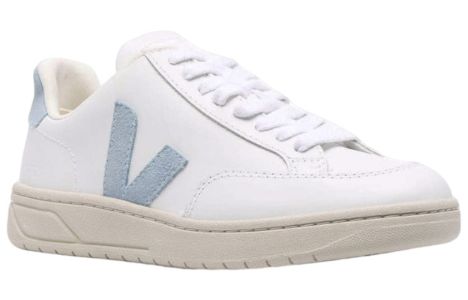 Veja V-12 Leather 'Extra White Steel' XD0202787A sold by KicksCrew