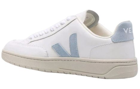 Veja V-12 Leather 'Extra White Steel' XD0202787A sold by KicksCrew
