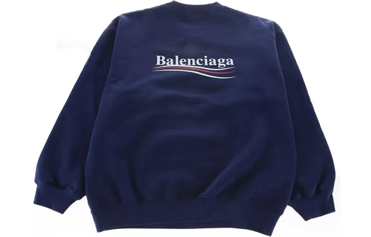 Balenciaga Political Campaign Sweatshirt 'Blue' 508271TYK924540 sold by KicksCrew product image thumbnail 2