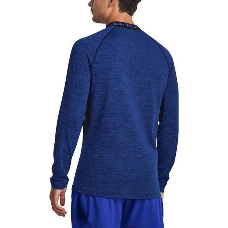 Under Armour ColdGear Twist Mock Long Sleeve T-shirt 'Blue' 1379820-400 sold by KicksCrew product image thumbnail 2