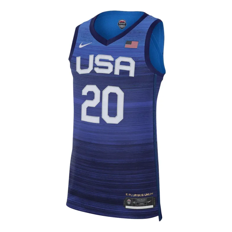 Nike 2020 Team USA Road Authentic Vaporknit Jersey 'Blue' CT6562-451 sold by KicksCrew