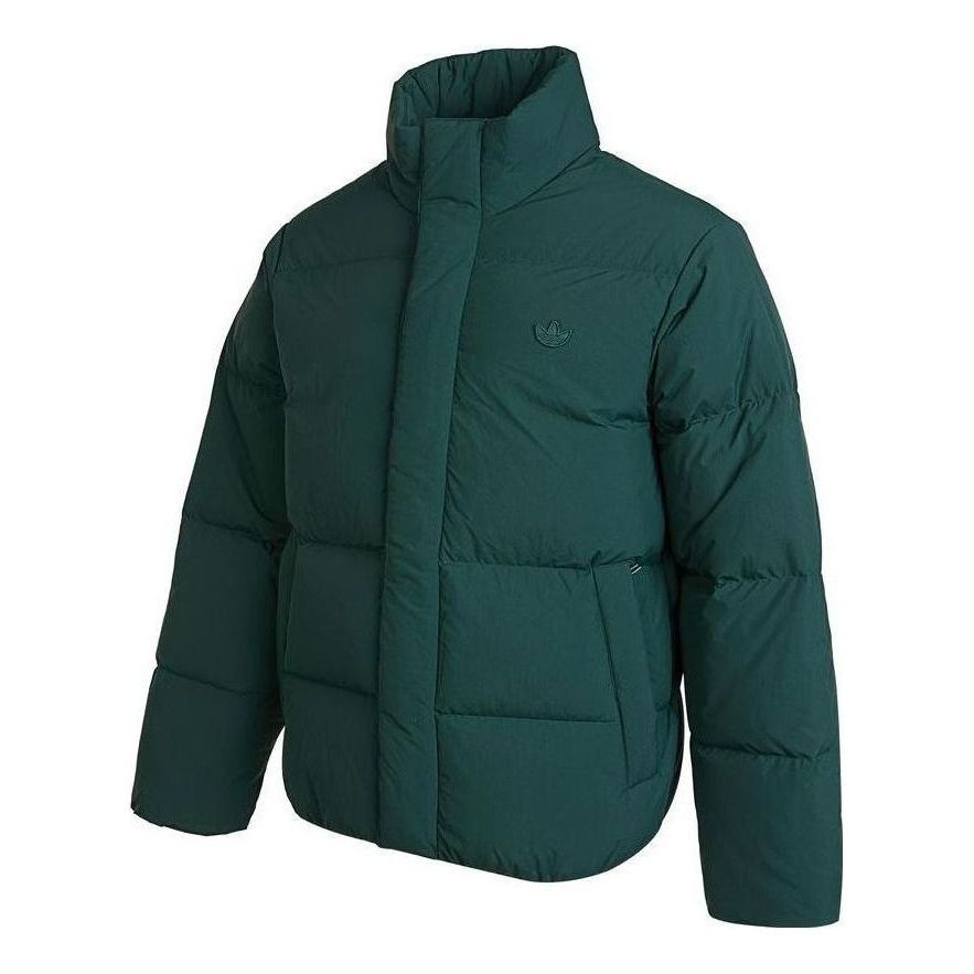 adidas Down Puffer Jacket 'Green' HL9199 sold by KicksCrew