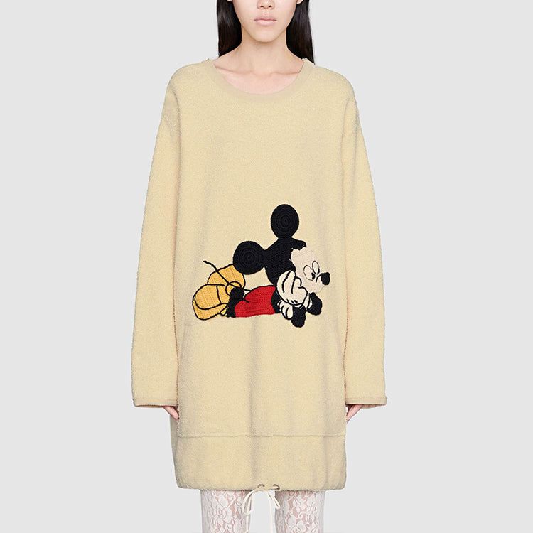 (WMNS) Gucci x Disney Cotton Crew Neck Dress 'Beige' 606143-XKA5G-9200 sold by KicksCrew product image thumbnail 2
