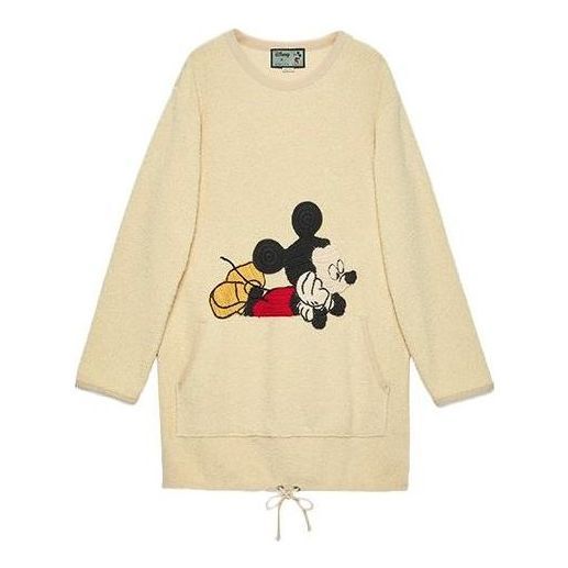 (WMNS) Gucci x Disney Cotton Crew Neck Dress 'Beige' 606143-XKA5G-9200 sold by KicksCrew