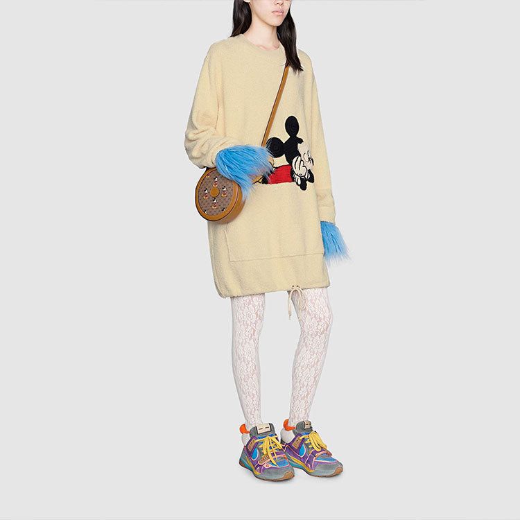 (WMNS) Gucci x Disney Cotton Crew Neck Dress 'Beige' 606143-XKA5G-9200 sold by KicksCrew product image thumbnail 4