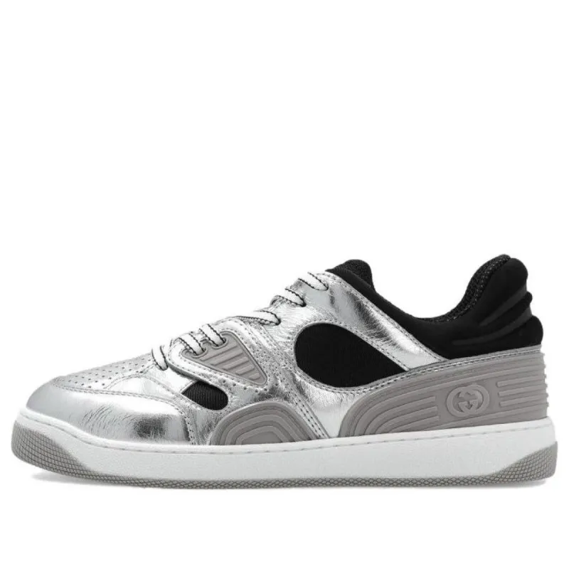 GUCCI Basket 'Silver Black' 724002-AABB8-8142 sold by KicksCrew