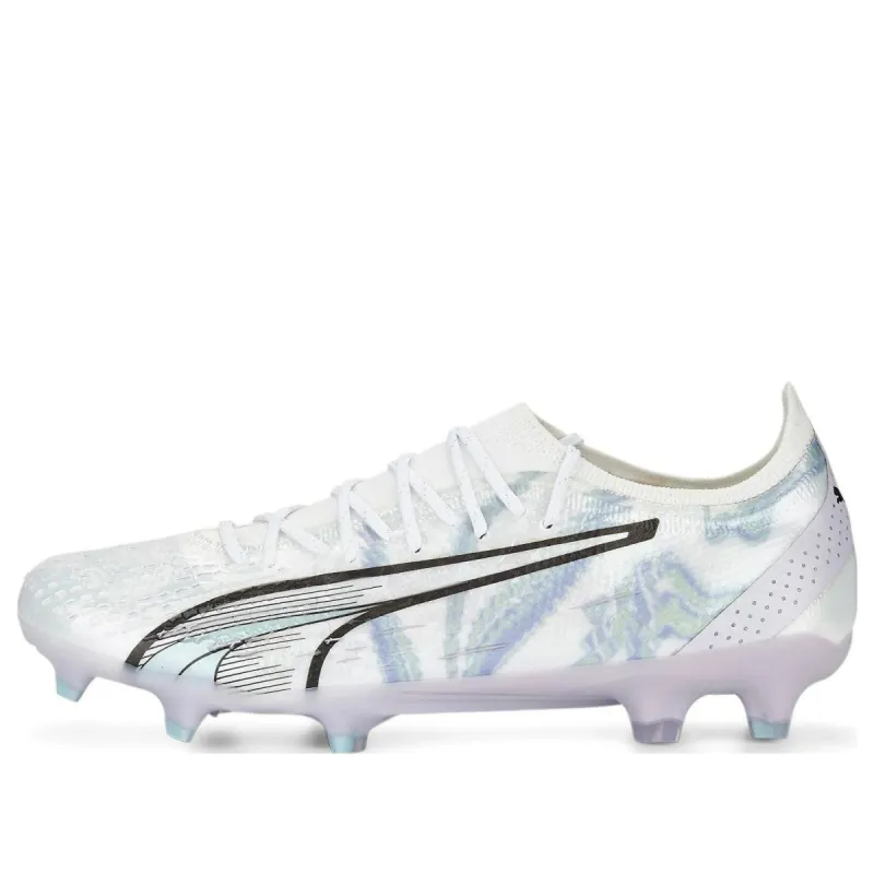 PUMA Ultra Ultimate FG/AG 'White Grey' 107619-01 sold by KicksCrew