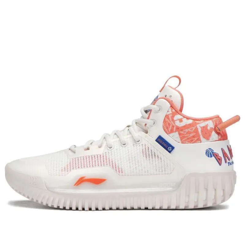 Li-Ning Badfive 3 Low 'White Orange' ABFT005-6 sold by KicksCrew