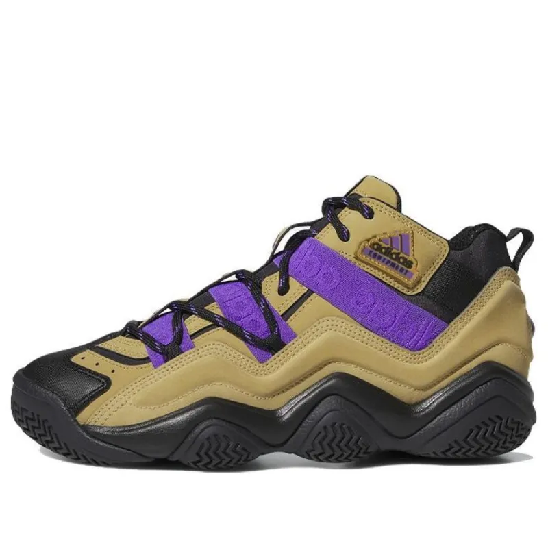 Adidas Top 10 2000 Shoes 'Khaki Purple Rush' HQ9005 sold by KicksCrew