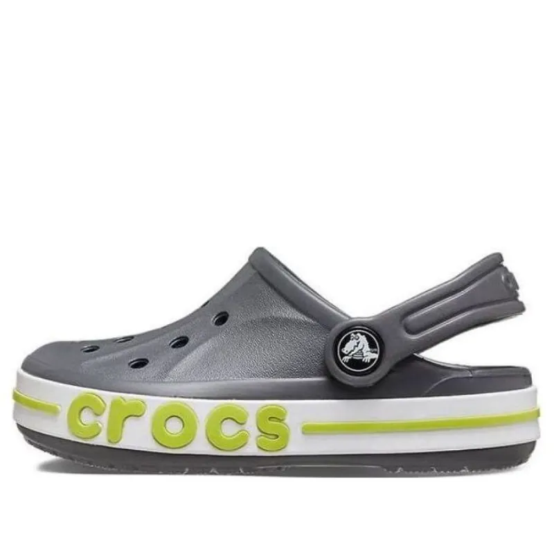(TD) Crocs Bayaband Clogs 'Grey White' 207018-OGX sold by KicksCrew
