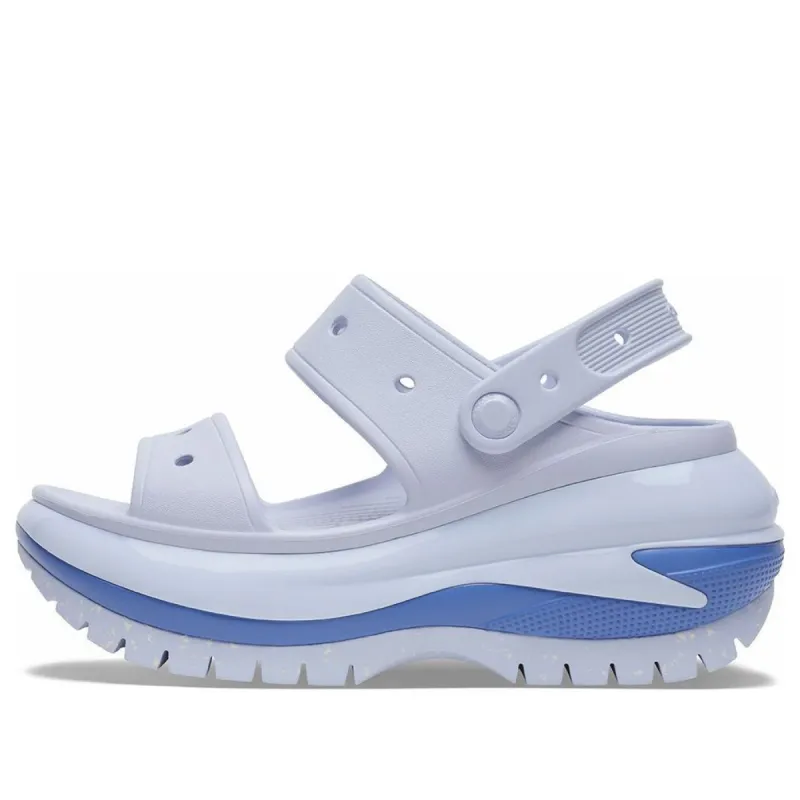 (WMNS) Crocs Mega Crush Sandals 'Light Blue' 207989-5AF sold by KicksCrew