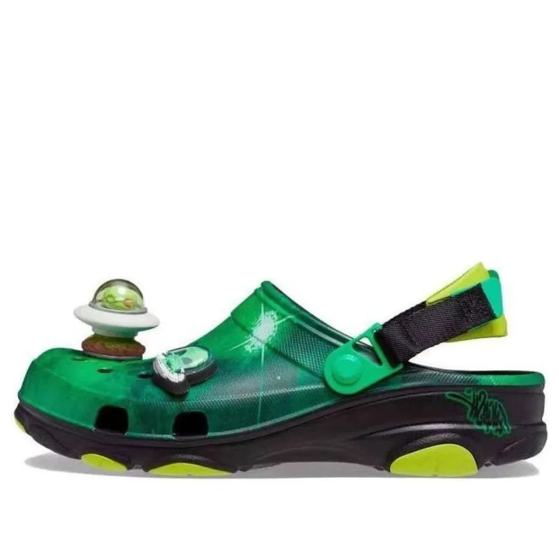 Crocs x Ron English All-Terrain Clog 'Area 54 - Green Galaxy' 208137-0N4 sold by KicksCrew
