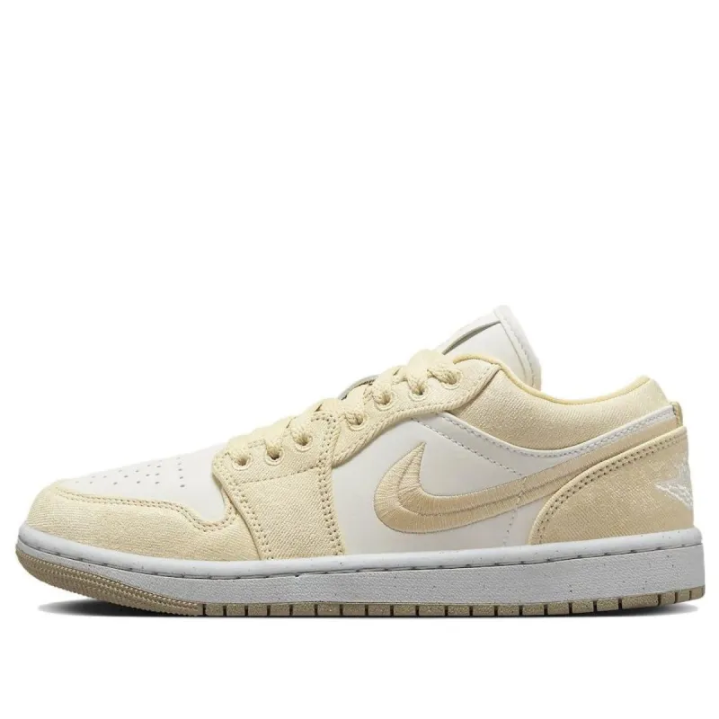 (WMNS) Air Jordan 1 Low SE 'Canvas - Team Gold' FN3722-701 sold by KicksCrew
