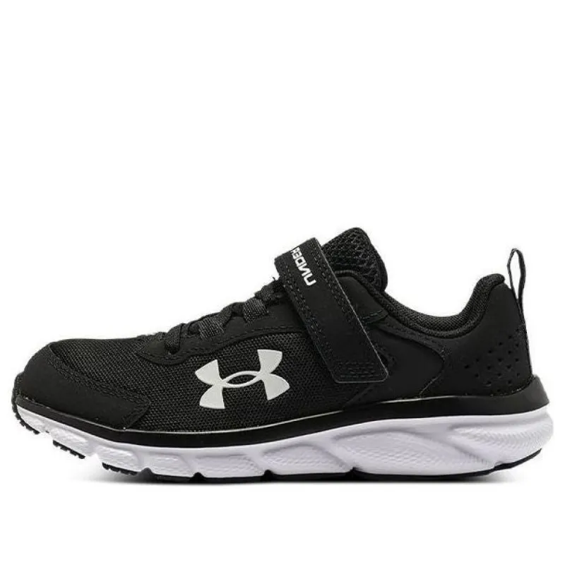 (PS) Under Armour Assert 9 AC Running Shoes 'Black White' 3025809-001 sold by KicksCrew