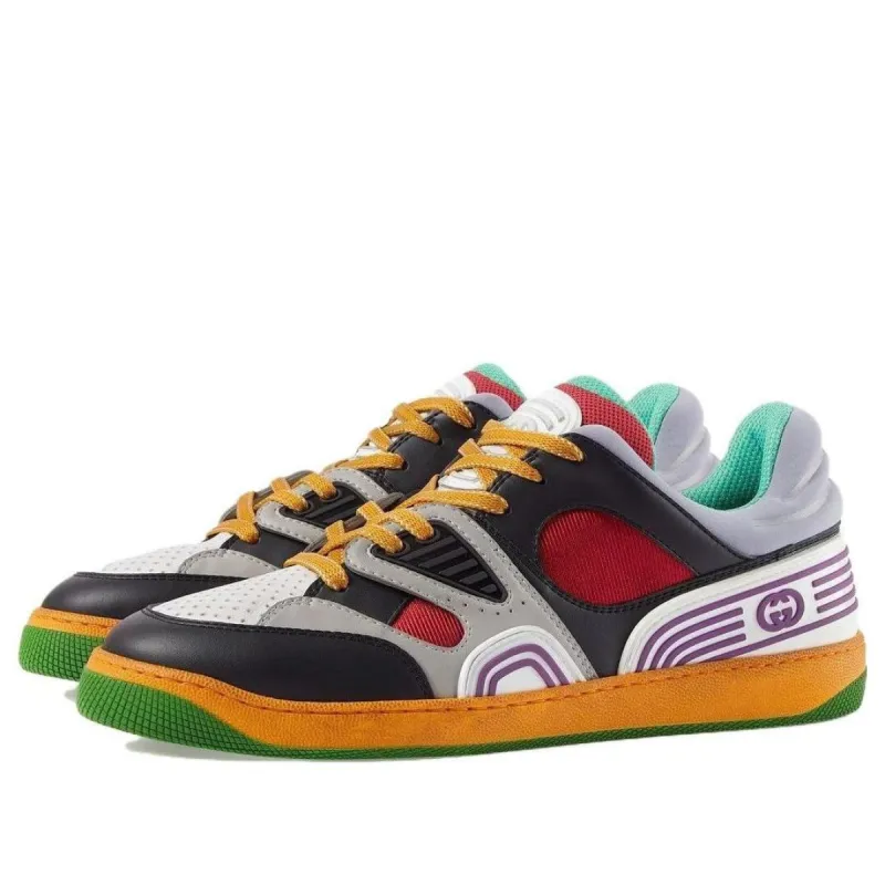 Gucci Basket Sneaker 'Black Demetra' 697882-2SH90-1072 sold by KicksCrew