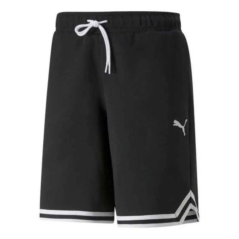 Puma Logo Automatic Basketball Shorts 'Black' 536134-01 sold by KicksCrew