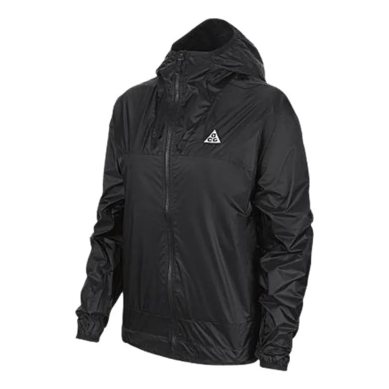 Nike ACG "Cinder Cone" Windproof Jacket 'Black' DB0979-011 sold by KicksCrew