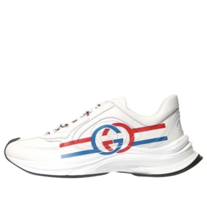 Gucci Run Sneaker 'White Blue Red' 721111-UHH20-9014 sold by KicksCrew