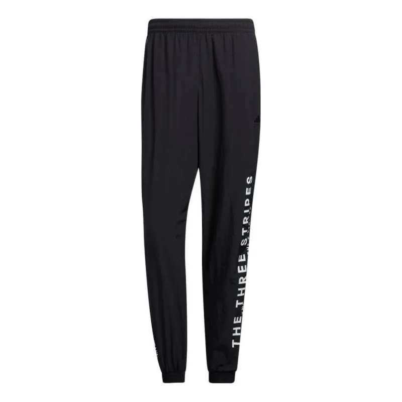 adidas Wording Pants 'Black' IA9422 sold by KicksCrew