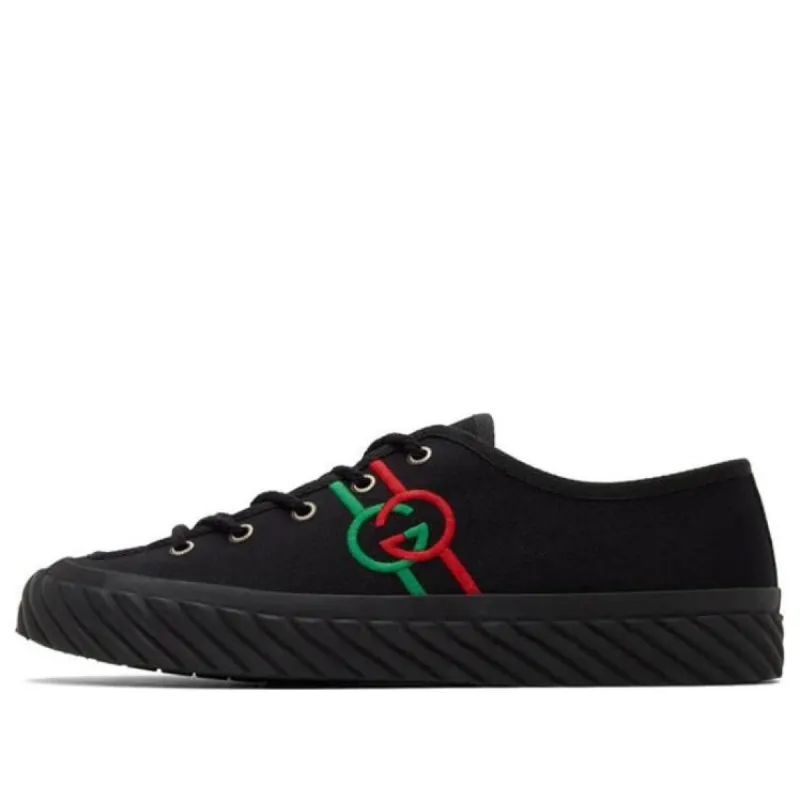 Gucci Tortuga Logo Sneaker 'Black' 703032-9ARZ0-1000 sold by KicksCrew