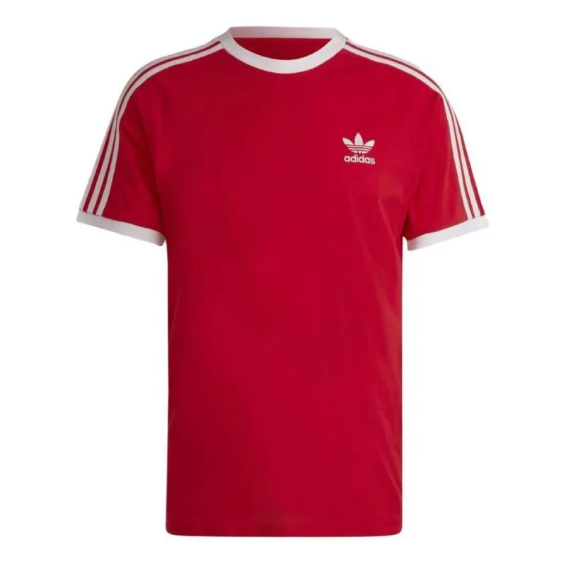 adidas originals Adicolor Classics 3-Stripes T-shirt 'Red' IA4852 sold by KicksCrew
