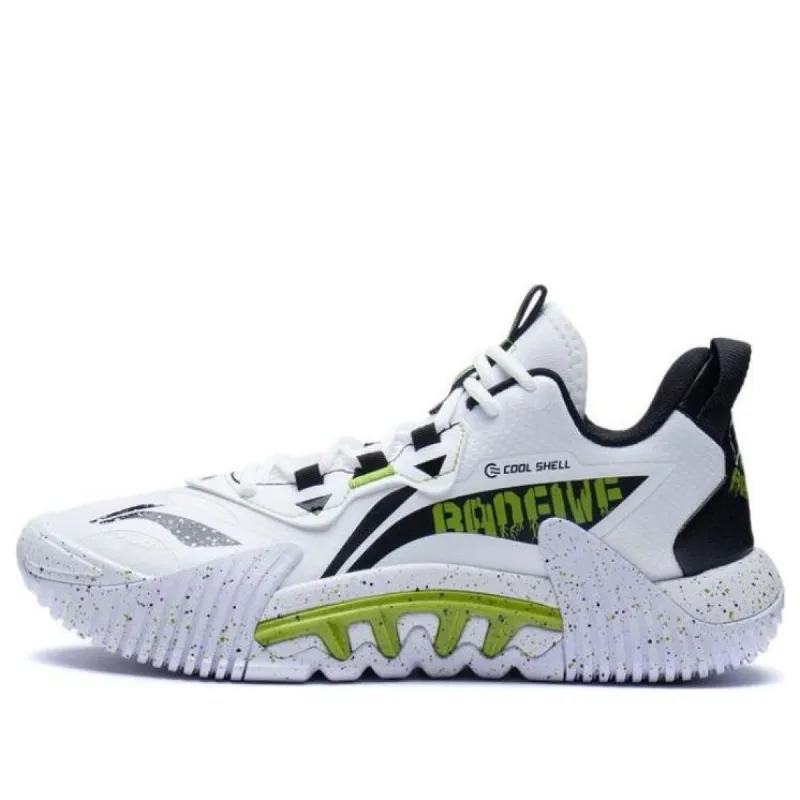 Li-Ning BadFive 2.5 Low 'White Green' ABFS001-4 sold by KicksCrew