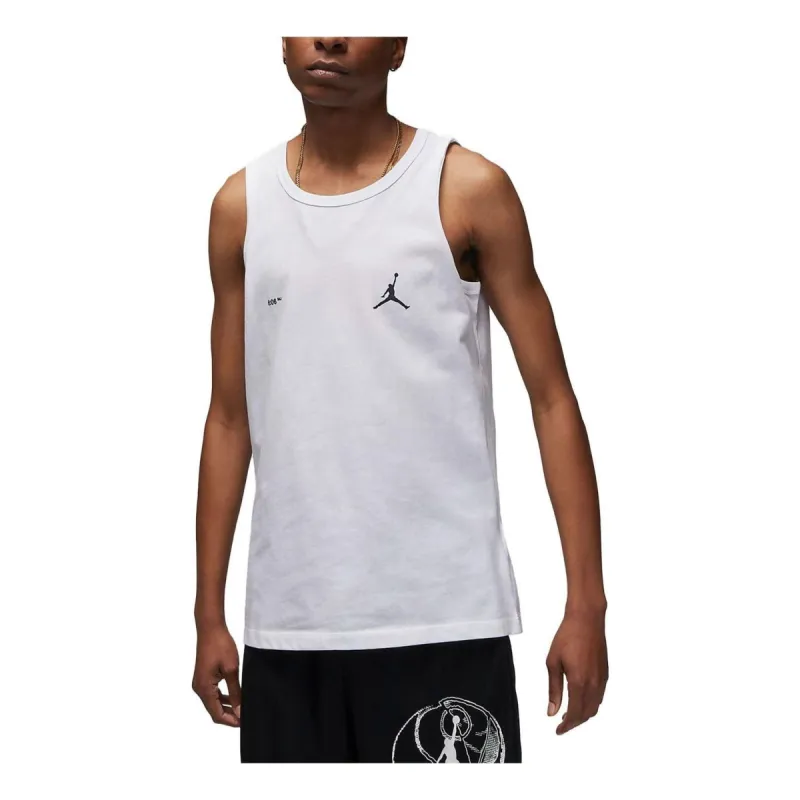 Air Jordan Jumpman Tank Top 'White' DX9606-100 sold by KicksCrew