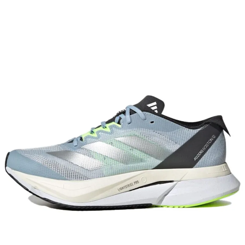 (WMNS) adidas Adizero Boston 12 'Blue Grey' HP9703 sold by KicksCrew