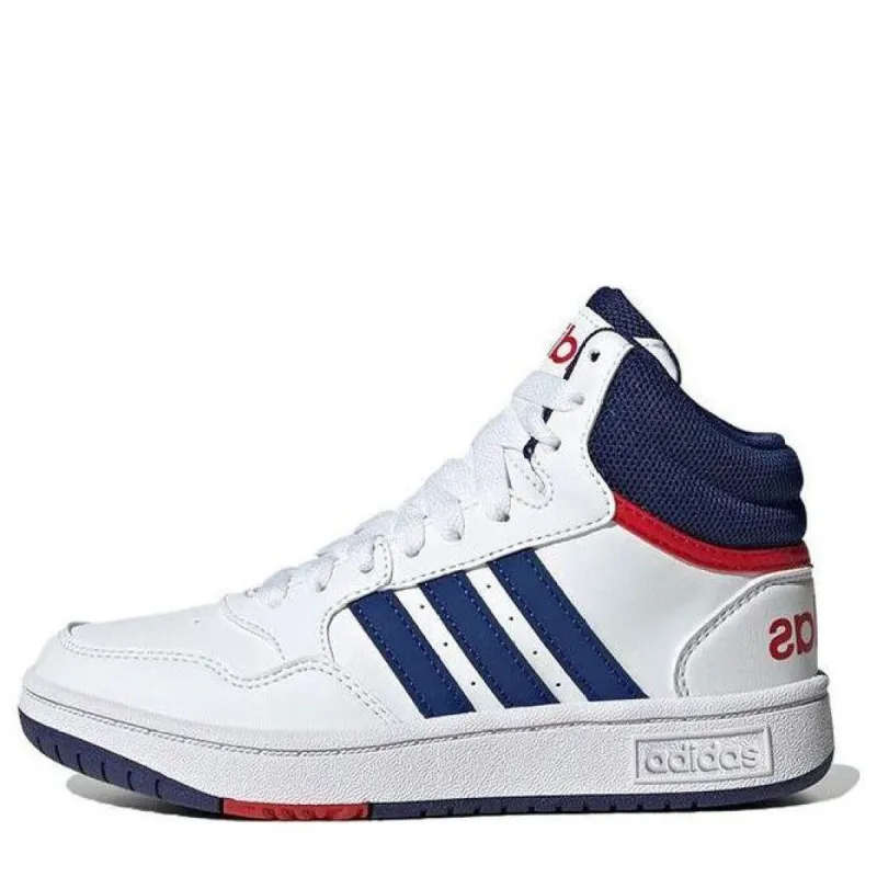 (GS) Adidas Hoops Mid 'White Victory Blue' GZ9647 sold by KicksCrew