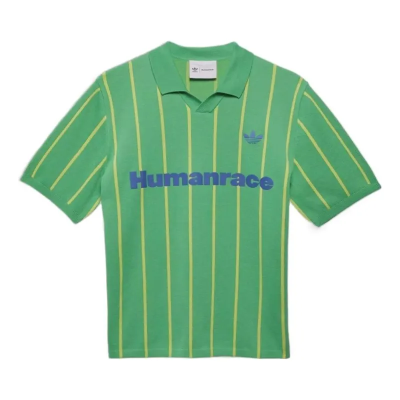 adidas originals x Pharrell Williams Knit Jersey 'Semi Screaming Green' HU1106 sold by KicksCrew