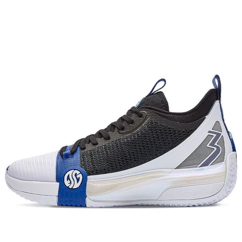361 Aaron Gordon x Zen 4 Basketball Shoes 'White Black Blue