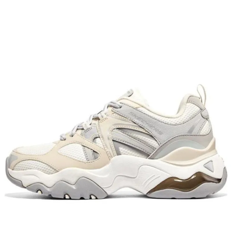 Skechers DLites 3.0 Air Sneakers 'White Grey Beige' 896150-NTGY sold by KicksCrew