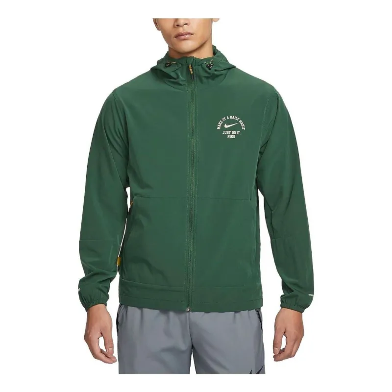 Nike Wellness Running Jacket 'Green' FV3970-323 sold by KicksCrew