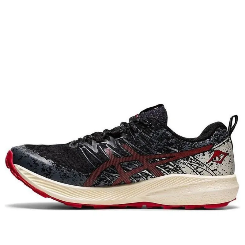 ASICS Fuji Lite 2 'Black Electric Red' 1011B209-001 sold by KicksCrew