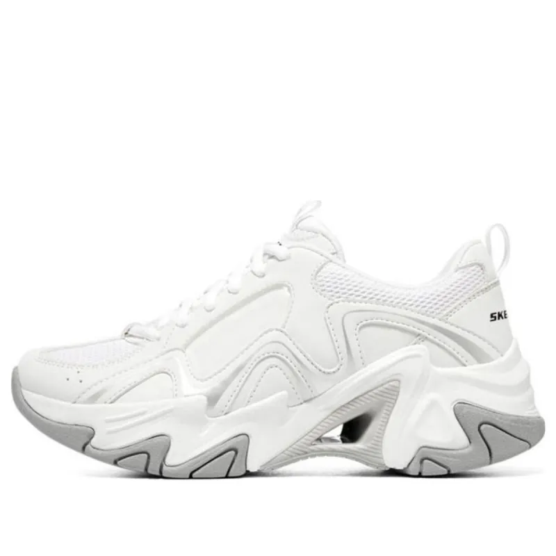 (WMNS) Skechers Stamina V3 Shoes 'White Grey' 896151-WSL sold by KicksCrew