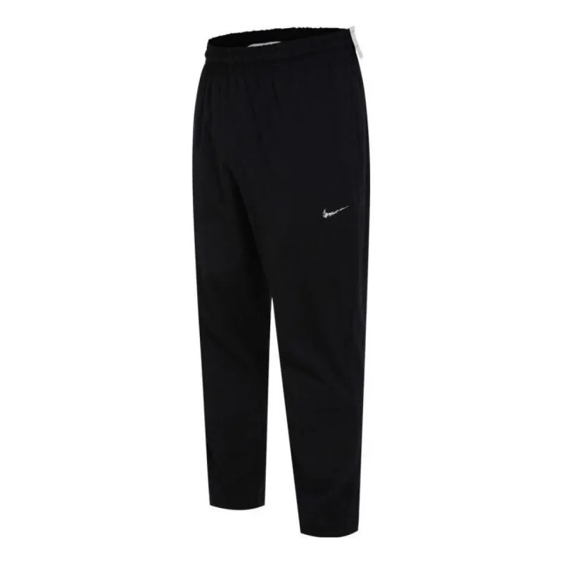 Nike NSW Woven Swoosh Pants 'Black' FQ6995-010 sold by KicksCrew