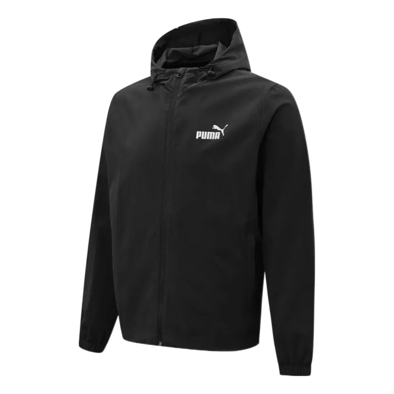 PUMA UV Woven Jacket 'Black' 671924-01 sold by KicksCrew
