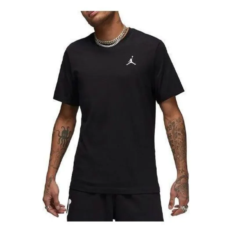 Air Jordan Brand Logo T-Shirt 'Black' DX9597-010 sold by KicksCrew