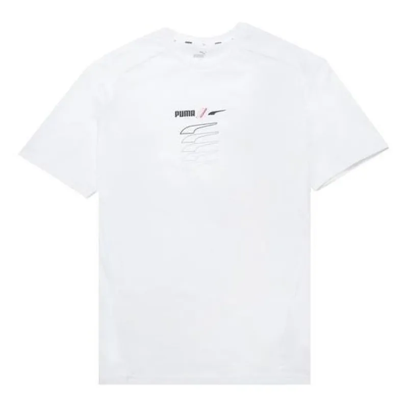 PUMA RAD/CAL Graphic Tee 'White' 671716-02 sold by KicksCrew