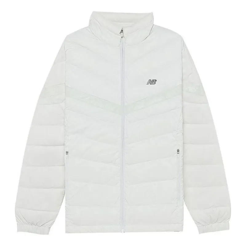 New Balance Authentic Puffer Coat 'White' NP94R011-WT sold by KicksCrew