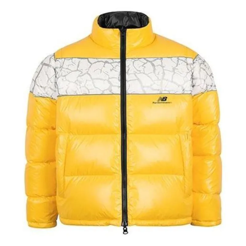 New Balance x Randomevent Rebirth Puffer Coat 'Yellow White' NP94N213-MY sold by KicksCrew