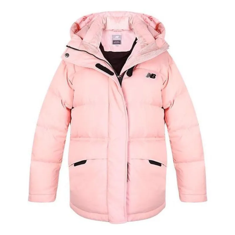 (WMNS) New Balance Winter Classic Puffer Down Jacket 'Pink' NP94E022-PKZ sold by KicksCrew