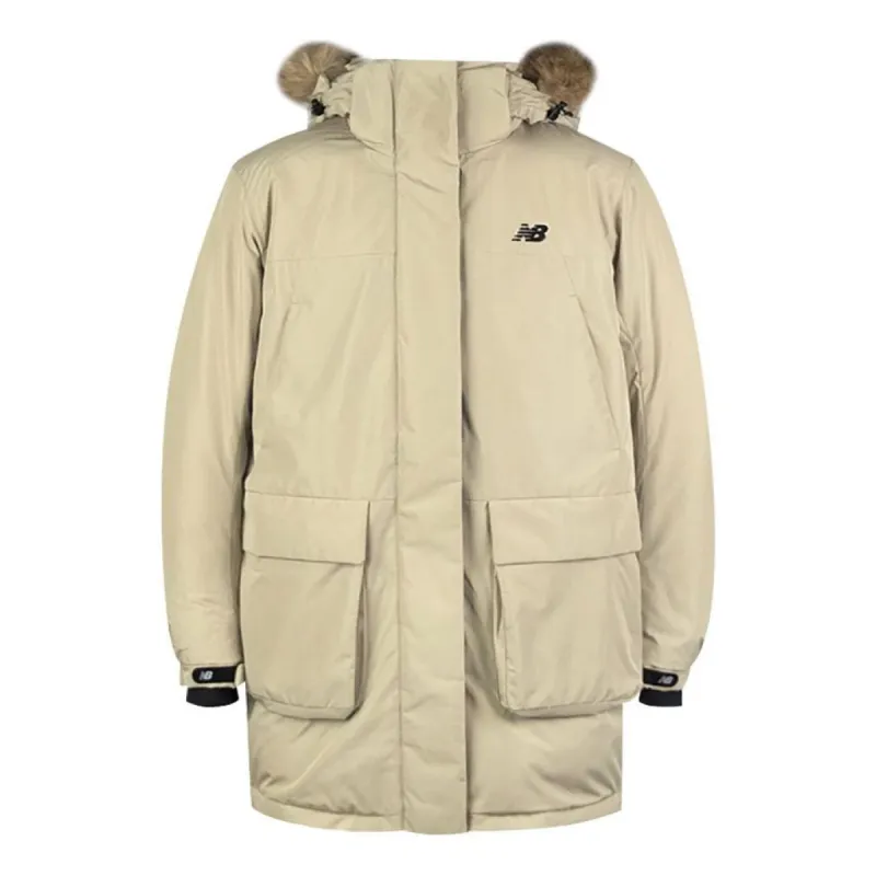 (WMNS) New Balance Warm Winter Down Jacket 'Beige' NP943022-BEI sold by KicksCrew