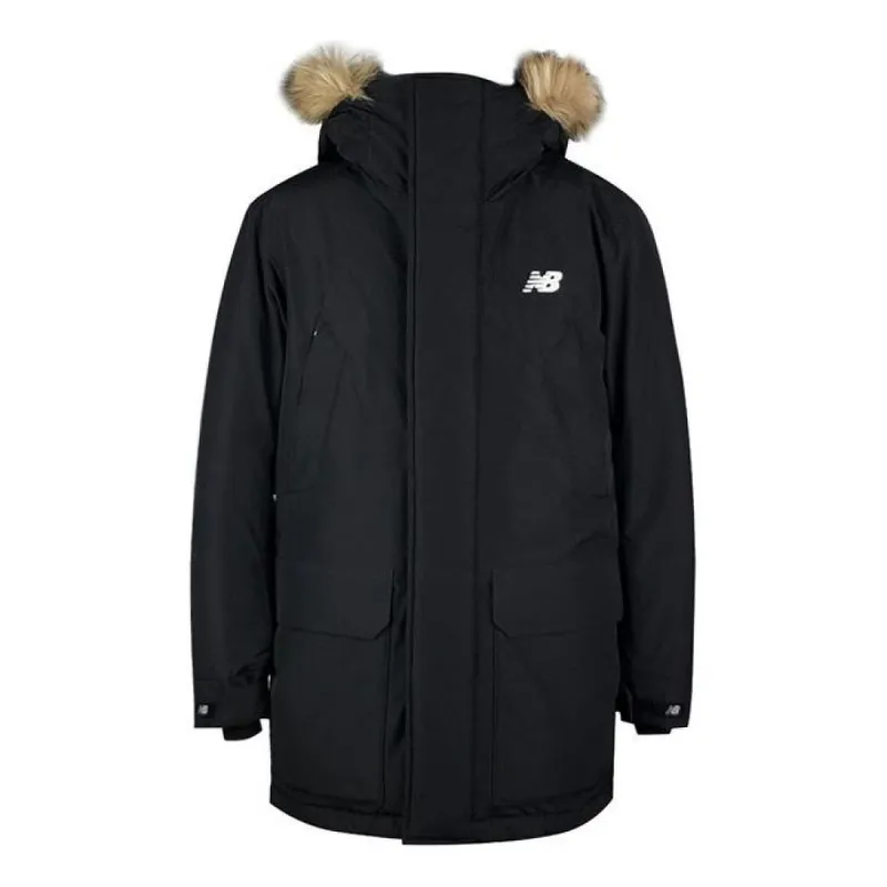 New Balance Warm Winter Down Jacket 'Black Brown' NP943021-BK sold by KicksCrew