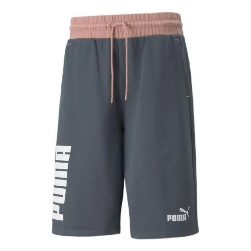 PUMA Power Colourblocked Shorts 'Grey' 670939-42 sold by KicksCrew