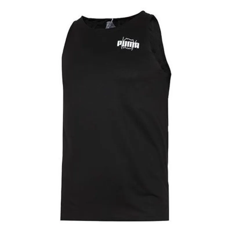 PUMA Behind the Back Tank 'Black' 670833-02 sold by KicksCrew